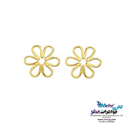 Gold Earring - Jasmine Flower Design-ME0549